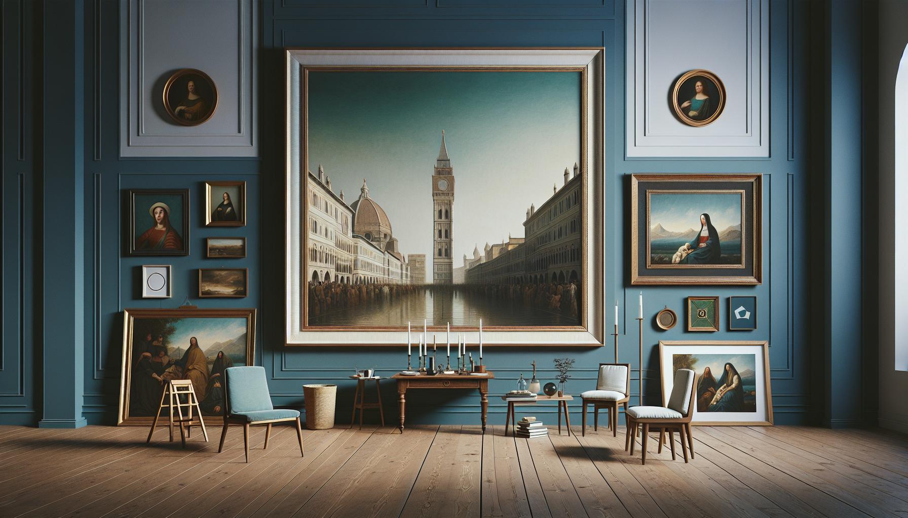 Art Framing in Minimalist Spaces - How Less Can Be More