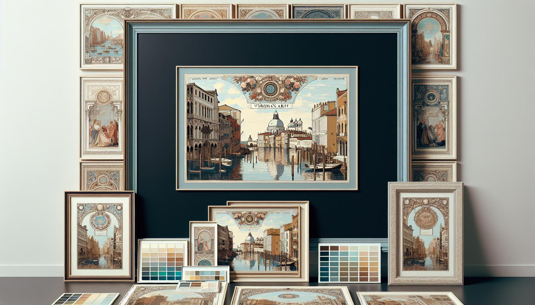 Virtual Frames for Mixed Media Art - Finding the Perfect Fit