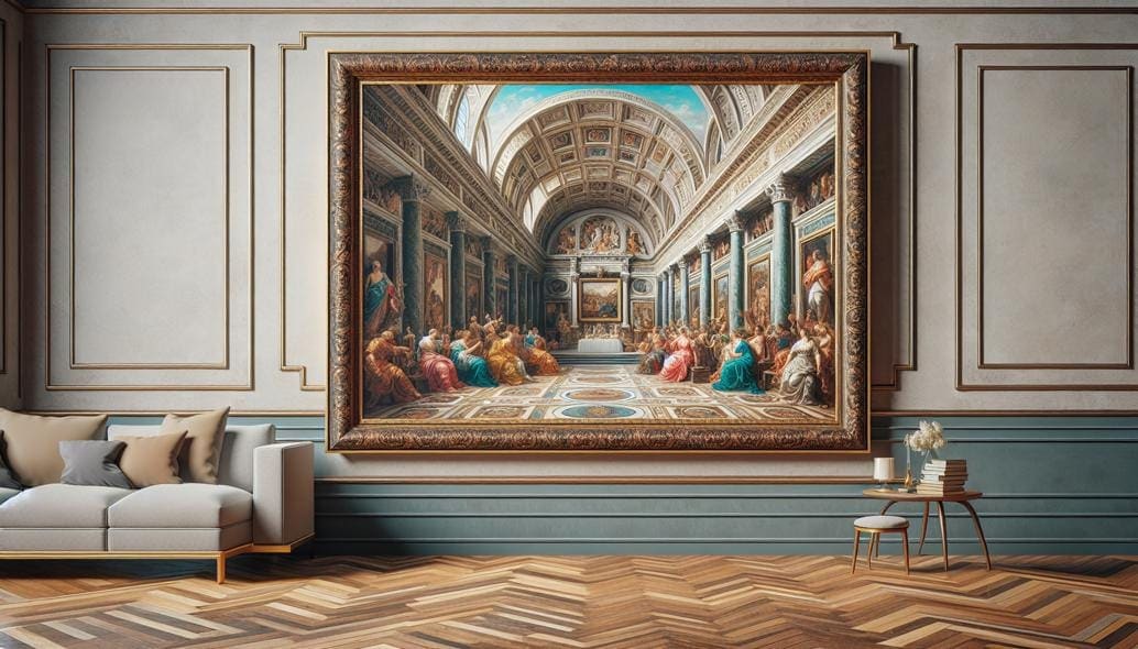 The Significance of Frame Color in Artwork Presentation