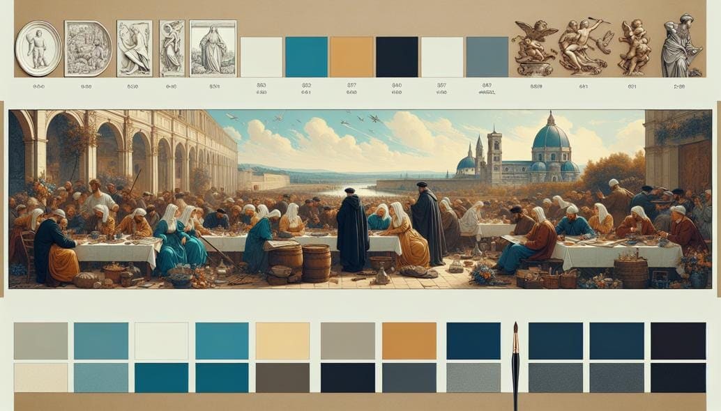 Framing Digital Art Content Image