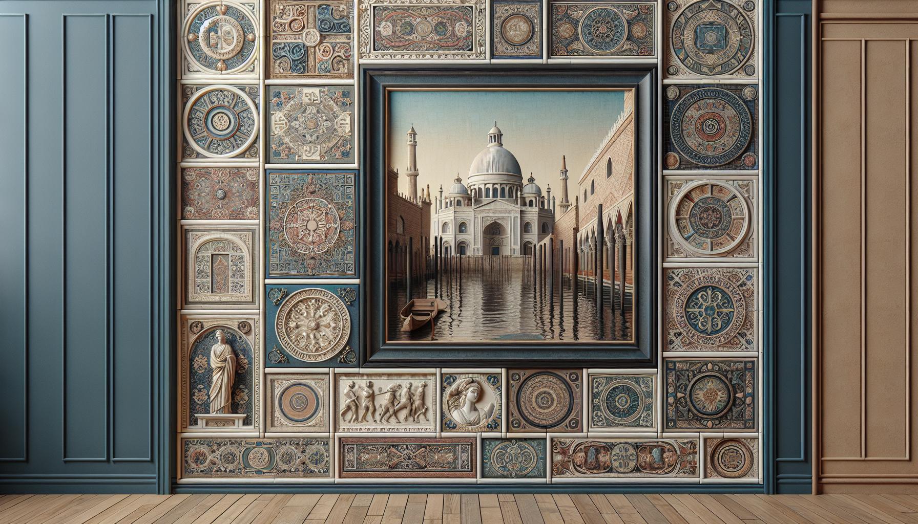 Gallery Wall Ideas Using Virtual Frames - Perfect Home Decor Solutions