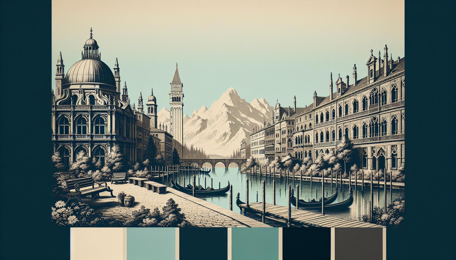 Enhancing Black and White Photography with Virtual Frames