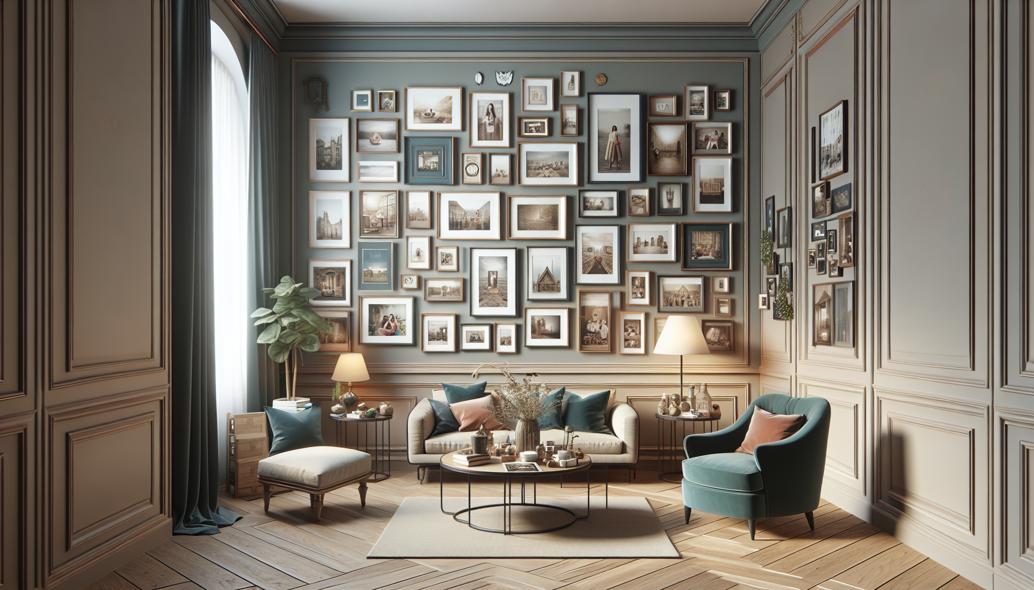 Using Virtual Frames to Create a Themed Photo Wall Content