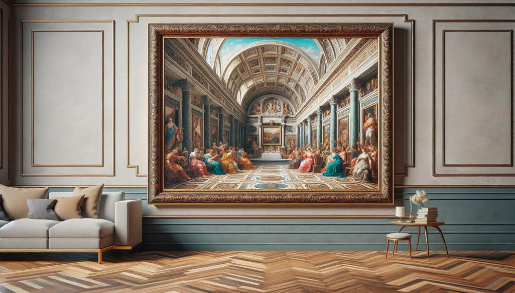 The Significance of Frame Color in Artwork Presentation