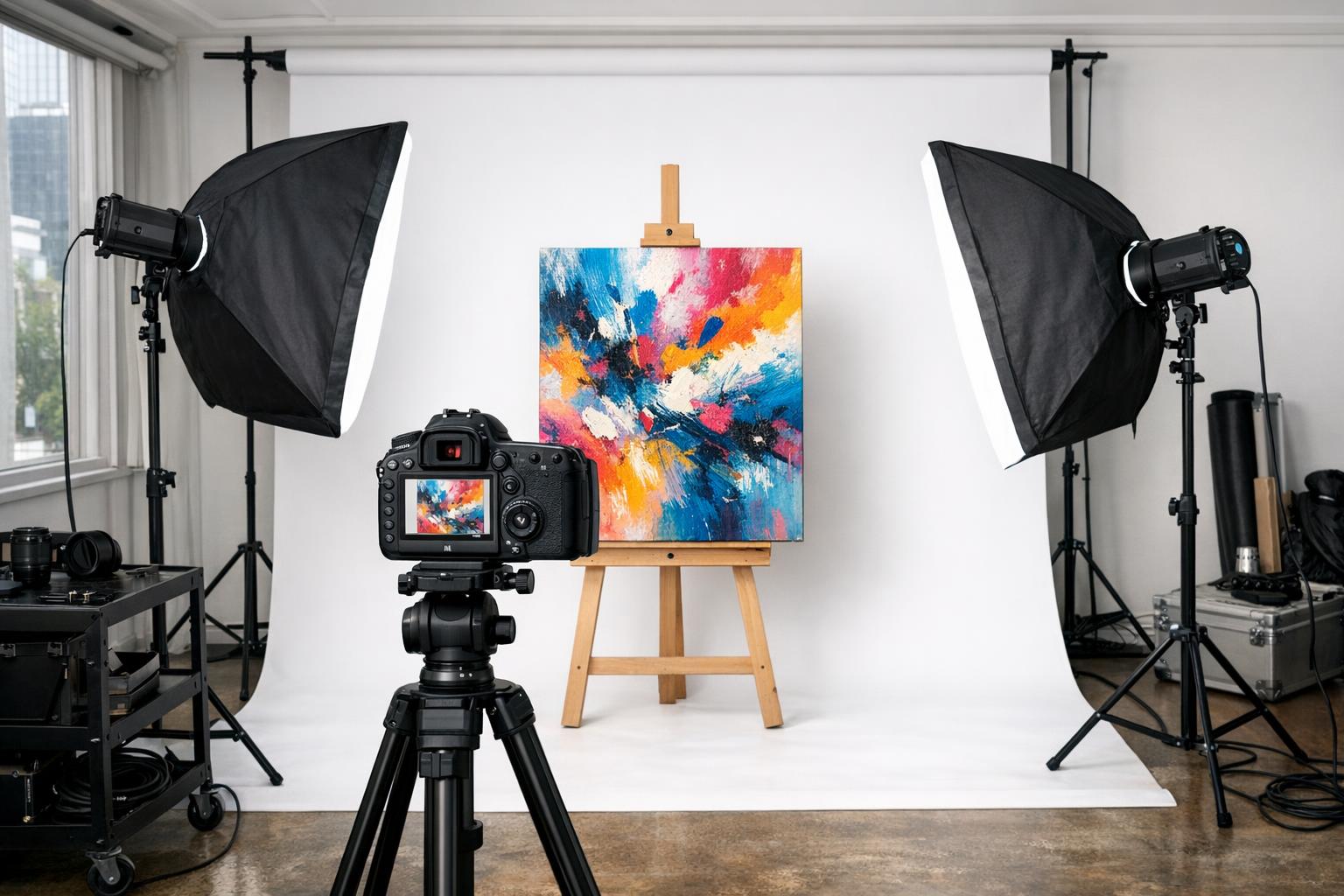 How to Photograph Art for Etsy