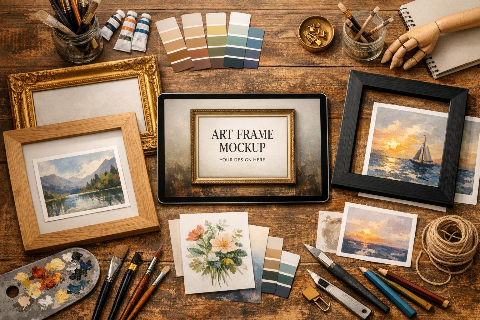 The Ultimate Guide to Art Mockups for Artists and Sellers