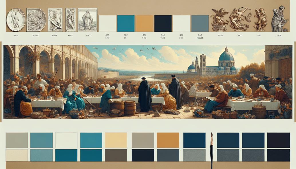 Framing Digital Art Content Image